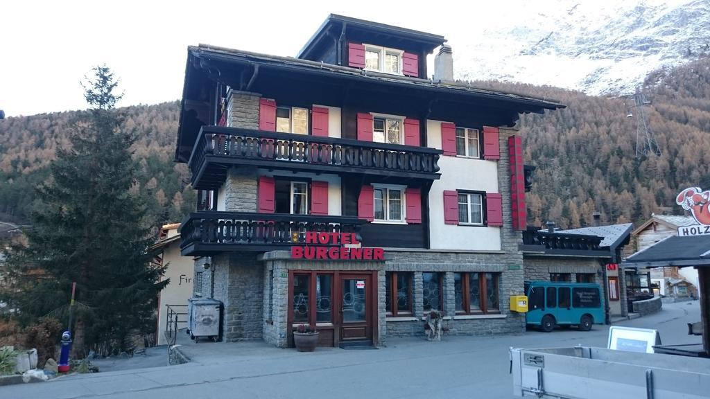 Hotel Burgener Saas-Fee Zewnętrze zdjęcie